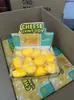 Juguete squishy popular de queso cuadrado transfronterizo, juguete creativo de queso ultra suave de rebote lento para aliviar el estrés, venta al por mayor de fábrica