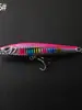 Señuelos Minnow Hundibles Transfronterizos, Señuelos Artificiales para Peces, Señuelos Duros para Pesca en el Mar, Señuelo para Peces Dorados, Señuelo Tipo Lápiz Hundible de Largo Alcance para Pesca en Aguas Profundas