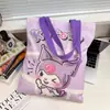 Desenho Animado em Estoque Bolsa de Lona Portátil Sanrio Kulomi Gui Dog Fofo Cram Bolsa de Lona Atacado Verão