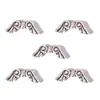Acessórios para joias DIY de liga asas com furo pequeno contas espaçadoras atacado 21 * 8MM D441