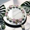 Pulseira Princesa Fofa Cor de Doce para Melhores Amigas, Pulseiras de Contas para Crianças, Doce e Sofisticada, Bijuterias Versáteis para Barracas