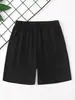 Pantalones Cortos Deportivos de Verano para Niños y Niñas, Pantalones de Cinco Puntos de Color Sólido, Pantalones Rectos Deportivos Casuales para Niños Medianos y Grandes