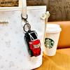 Mini Carro Dragão de Fogo Desenho Animado Chaveiro Pingente de Bolsa Chaveiro de Carro Máquina de Garra Pequeno Presente Atacado