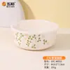 Serie Trébol Wuhe Vajilla de Melamina Material de Grado Alimenticio Cuchara de Arroz para el Hogar Cuchara de Sopa Cuchara para Platos Tazón para Conservar Frescura Venta al por Mayor