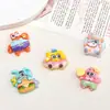 Accesorios de Resina DIY de Dibujos Animados, Decoraciones, Postres, Pinzas para el Cabello con Pegamento de Crema, Fundas para Teléfono, Hebillas de Zapatos, Llaveros, Colgantes