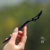 Atacado pêssego grampo de cabelo de madeira novo estilo chinês high-end estilo antigo acessórios de cabelo grampo de cabelo de madeira pêssego grampo de cabelo de madeira