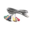 Fivela de Eletrodo ECG Personalizada USB Um-Para-Oito Fivela de Eletrodo Fio Condutor Fio de Fisioterapia Fio com Fivela 4.0