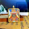 K0004175 Hotong Xizang Nepal Thangka Puro Pintado à Mão Zaki Ram Núcleo de Cartão 4x5