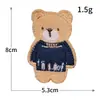Adesivos de Tecido Bordados Selos Bordados para Computador Adesivos Bordados de Alta Qualidade Urso Coelho de Animação Cartoon Patch DIY para Roupas de Crianças Emblemas