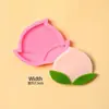 Decorações de Bolo de Aniversário da Moda para Avós: Pêssego da Longevidade, Leque Dobrável, Bambu e Velas de Aniversário para Idosos