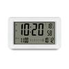 Multifuncional despertador eletrônico desktop de cabeceira temperatura e umidade exibir pequeno despertador calendário doméstico relógio eletrônico atacado