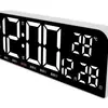 Novo Despertador de Tela Grande, Relógio de Mesa LED Simples, Relógio Criativo, Relógio de Mesa de Tamanho Grande, Pode Ser Pendurado 0707