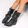 Colección Otoño 2026: Botas de Moda Casuales y Cómodas para Mujer Tallas Grandes, Estilo Europeo y Americano, Talla Única