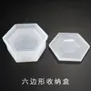 Molde de Resina de Cristal Molde para Caja de Almacenamiento DIY Molde Hexagonal Forma de Hexágono Caja de Almacenamiento de Joyería Caja de Regalo Molde de Silicona