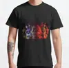 Camiseta Gráfica de Moda Five Nights at Freddy's Estampado Retro Ropa Cómoda de Manga Corta Camiseta de Verano para la Calle