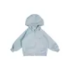 Ropa para niños Nuomi Wanzi, conjunto de sudadera de doble cara cepillada para niñas, estilo otoño, conjunto deportivo de dos piezas con sudadera y pantalón de chándal para bebé niña