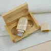 Memoria USB de madera con prueba gratuita 8g Memoria USB de regalo 32g Memoria USB de madera Memoria USB creativa se puede grabar LOGOTIPO bambú