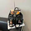 Bolso Retro Maillard Transfronterizo para Mujer 2025 Otoño e Invierno Nuevo Versátil de un Solo Hombro de Aspecto Elegante Simple Portátil Mochila