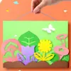 Cartón Rígido Colorido 200g Set Cuadrado de Recorte de Papel Hecho a Mano DIY para Niños de Preescolar Set de Origami de 10 Colores