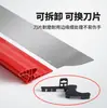 Espátula de masilla para iluminación Lámpara LED con hoja de acero inoxidable Herramienta gruesa desmontable para raspar paredes Cuchillo para ceniza en bloque Cuchillo de masilla