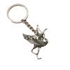 Chaveiro de Guindaste Liga Vintage Cor Bronze Antigo Prata Pingente de Bolsa Chaveiro Amazon Shein Temu Aliexpress