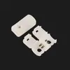 Enchufe para Tira de Luces, Enchufe de Dos Pines de Alto y Bajo Voltaje, Conector sin Soldadura, Interruptor, Enchufe de Silicona, Enchufe para Tira de Luces sin Cables