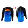 Ropa para Carreras Todoterreno Transfronterizas, Tallas Europeas y Americanas, Camiseta de Manga Larga Versátil y Elegante, que Absorbe el Sudor, Transpirable, Cómoda, Ropa de Descenso Hecha a Medida