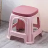 Banqueta Plástica Doméstica de 40cm de Altura, Banqueta Espessada para Mesa de Estudo, Banqueta Antiderrapante para Banheiro, Banqueta de 38cm de Altura