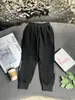 Calça de Moletom Esportiva Estilo Primavera e Outono para Crianças Médias e Grandes Unissex Casual Longa Solta Estilo Versátil 2816