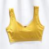 Sutiã de Seda de Gelo Costas Bonitas Feminino Peito Pequeno Push-up Sem Aro Peça Única Esportivo Corrida Sutiã Base Interna Pequeno Colete