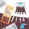 Conjunto de espátulas para pintura a óleo transfronteiriço raspador de arte espátula para tinta a óleo conjunto de espátulas de pintura a óleo de aço inoxidável de 5 peças