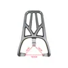 Adecuado para Portabicicletas Trasero con Caja Trasera para Vehículo Eléctrico Yadea Aima Portabicicletas Trasero Plateado Leide Zhu