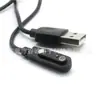 Cabo de Carregamento Magnético USB a para 2 Pinos Pogopin Personalizado Cabo de Carregamento para Smartwatch Distância entre Pinos 7,62 mm