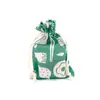 10 Piezas de 10*14cm Bolsitas de Algodón y Lino Hechas a Mano con Cordón para Joyería, Bolsas Pequeñas de Tela, Bolsas de Almacenamiento de Dibujos Animados, Bolsas para Posos de Café