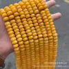 Ágata Amarilla Separador Separador de Cuentas Color Cera de Abeja Cuenta Suelta Material de Combinación para Pulsera DIY Accesorios de Estrella Luna Bodhi