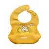Babadores de Silicone para Crianças de Grau Alimentício, Chupetas de Silicone em Fase de Vapor, Fornecimento de Babadores de Silicone para Bebês, Babadores em Atacado