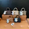 Bolso de Mano Cuadrado Pequeño de Nicho Estilo Coreano para Mujer, Nuevo Modelo Primavera 2026, Alta Calidad, Elegante, Versátil Bolso de Hombro y Cruzado