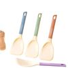 Espátula de Grado Alimenticio, Sartén Antiadherente para el Hogar, Espátula Especial de Silicona para Cocinar, Utensilios de Cocina Resistentes a Altas Temperaturas, Espátula con Mango Extendido
