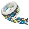 En Stock Cinta Jacquard Bordada Hecha a Mano para Lazos DIY de 1 cm Accesorios para el Cabello Diadema Cinta para Embalaje de Cajas de Regalo