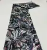 Bordado de Ancho Completo, Combinación de Colores de Alta Gama, Bordado de Lentejuelas, Accesorios para Ropa, Vestido Colorido de Alta Gama Estilo Étnico, Tela para Falda Cheongsam