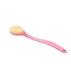 Cepillo de Baño, Artefacto de Baño, Cepillo de Baño de Mango Largo con Cerdas Suaves, Frotador de Espalda, Cepillo para Espalda, Frotador de Barro, No Necesita Ayuda, Toalla de Baño para Frotar el Cuerpo