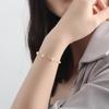 Pulsera de perlas simple estilo coreano Yuxiang, pulsera de moda para el día a día, joyería de diseño nicho, venta al por mayor transfronteriza europea y americana