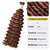 Rastas Trenzas de Cabello Real Ola Profunda Cabello Humano Real Pelucas Vietnamitas Cabello Humano Pelucas de Comercio Exterior