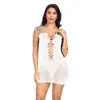 Ropa Interior Sexy Brillante con Diamantes Calientes para Mujeres Transfronteriza Ropa de Red Bodystocking Lencería Tz100