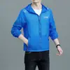 Jaqueta Ciclismo Outdoor Proteção Solar Jaqueta de Pele Seda Gelo Secagem Rápida Impermeável Respirável Jaqueta Fina Quebra-vento Outdoor