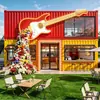 Planejamento da Área de Contêineres da Fábrica Villa de Shenyang Lojas da Rua Comercial Escritório de Vendas Estilo Industrial