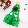 Roupas para Animais de Estimação de Natal para Cães Pequenos, Médios e Grandes, Casacos de Algodão Teddy, Roupas de Rena para Gatos e Cães Outono e Inverno Atacado