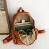Mochila Estilo Harajuku Japonés para Estudiante Mochila Simple Ligera de Tamaño Mediano Ligera para Viajes al Aire Libre Color Sólido Bolsa para el Trabajo