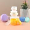 5G10G20G30G50G Caja de Champiñón Borde Dorado Borde Plateado Bola Guía Crema para la Cara Botella de Plástico para Crema Sub-Botella de Cosméticos