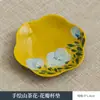 Juego de Té de Camelia Pintado a Mano, Tetera Doméstica Sencilla, Taza de Té, Tazón de Té, Juego de Té Retro Estilo Chino, Recipiente para Preparar Té